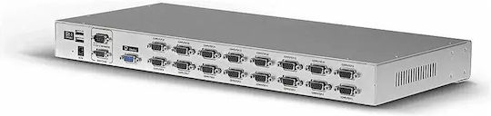 Lindy 39527 KVM & Data Switch with VGA USB PS/2