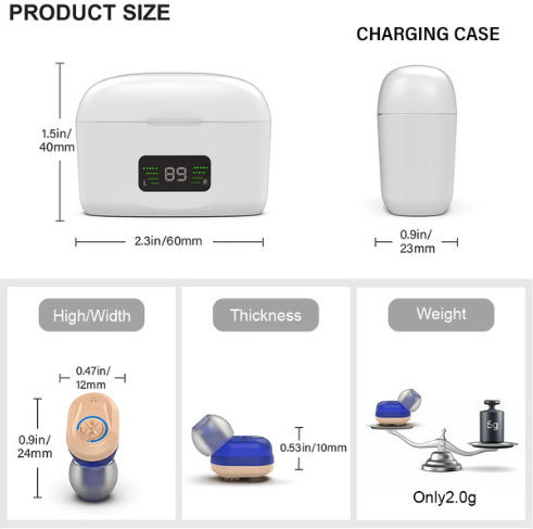 Kalaxio Digital Rechargeable BTE Hearing Aid