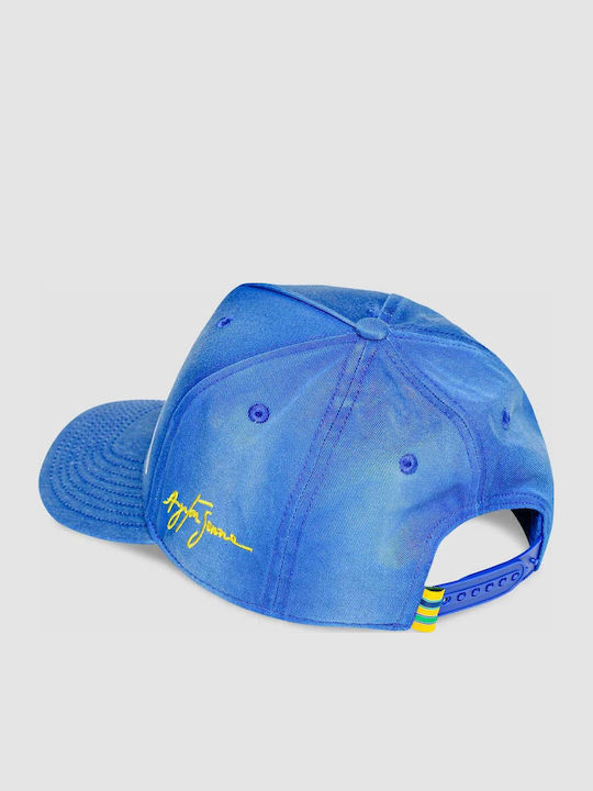 Ayrton Senna Nacional Cap Replica Blue