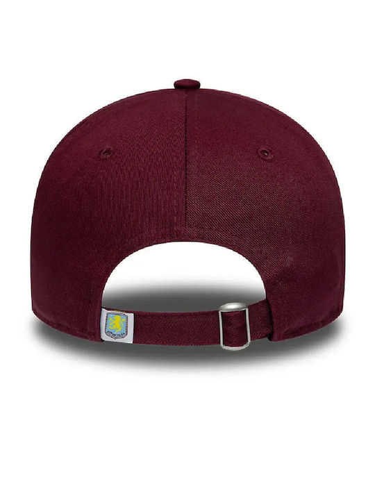 Aston Villa 9twenty шапка с козирка New Era Boucle червена 2026
