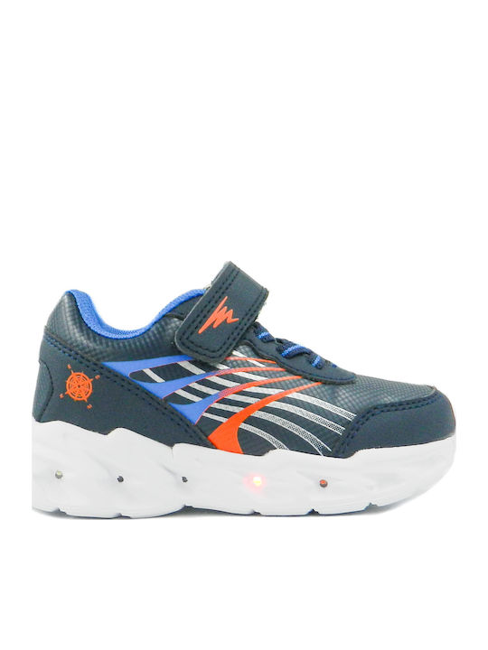 Παιδικά Sneakers με Σκρατς Μπλε