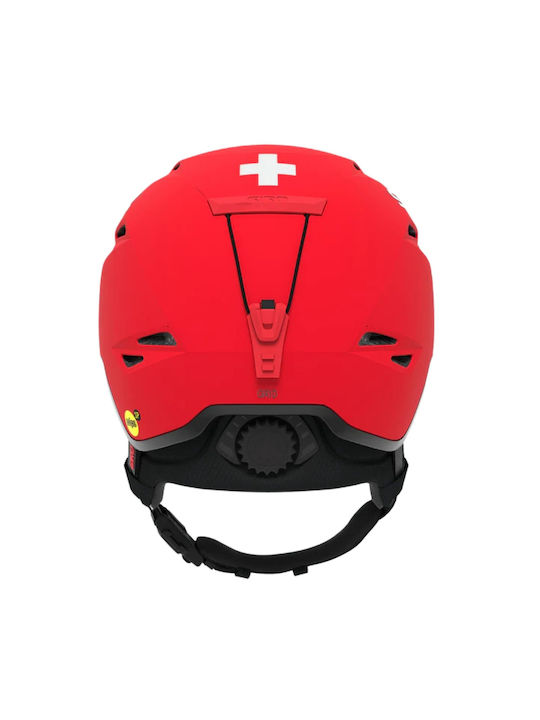 Bărbătesc Cască pentru Schi & Snowboard în culoarea Roșu