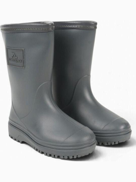 Kids Wellies with Internal Lining Gray