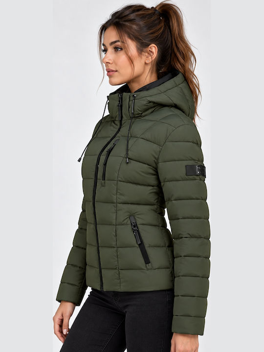 Damen-Winterjacke Grün