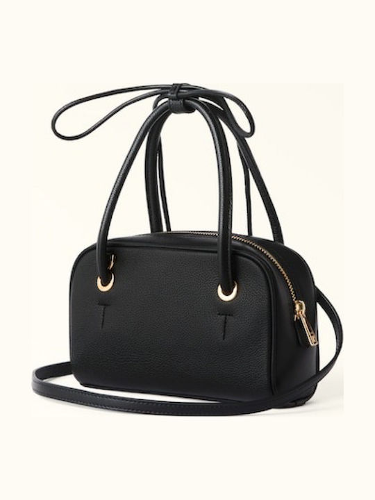 Furla Poppy Geantă de Mână / de Umăr din Piele pentru Femei Aurie Furla Poppy Geantă de Mână / de Umăr din Piele pentru Femei Aurie