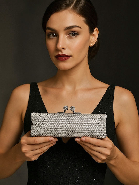 Black Leather Women's Clutch