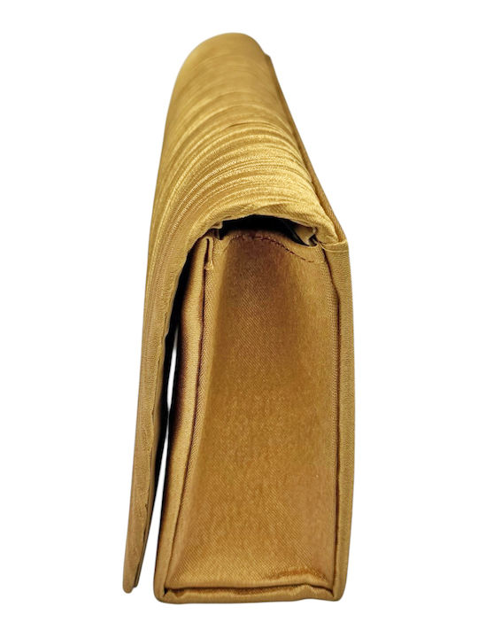Damen-Clutch Bronze