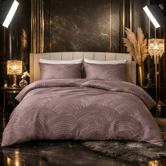 Sleeptime Σετ Διπλή 200x220cm Purple