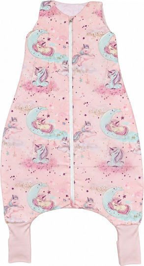 Kidizi Frühlingshafter Schlafsack mit Beinen Pink Moon Unicorn 1 Tog Pink