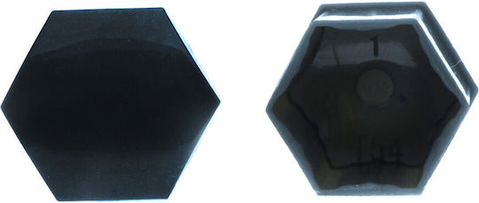 19 Mm Black Bolt Covers 20-piece Set Installation Tool Wheel Protection Caps