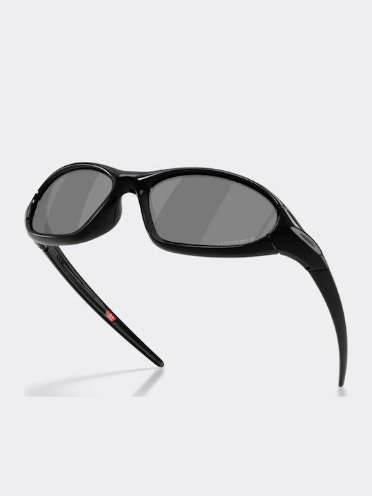 Portal Jacket Unisex Sunglasses with Black Frame and Grey Lens