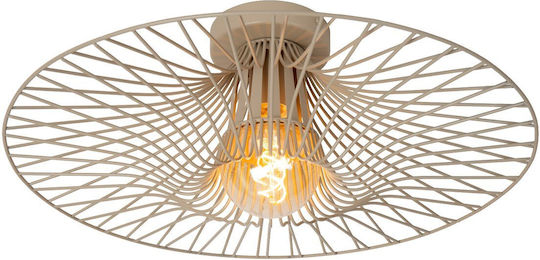 Lucide 05158-01-41 Ellis Taupe Ceiling Light