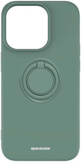 Spacecase Back Cover Σιλικόνης Πράσινο (iPhone 14 Pro)