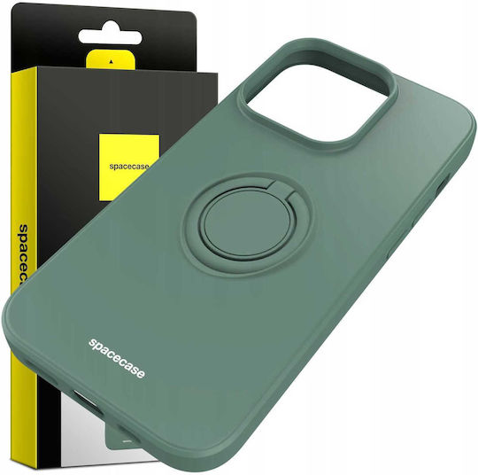 Spacecase Back Cover Σιλικόνης Πράσινο (iPhone 14 Pro)