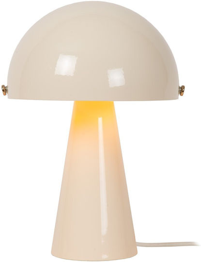 Barone Table Lamp Lucide 65502-33-38 Beige Cream Beige Gold Coloured