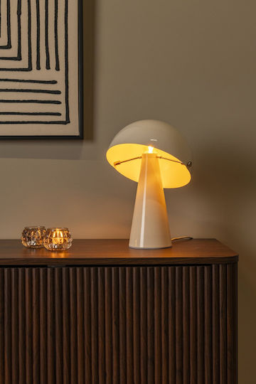 Barone Table Lamp Lucide 65502-33-38 Beige Cream Beige Gold Coloured