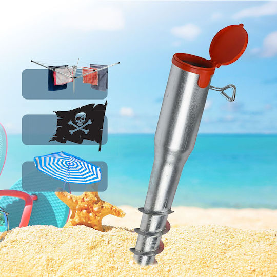 Relaxdays Ударен Прът Пластмасов 70 мм Червен