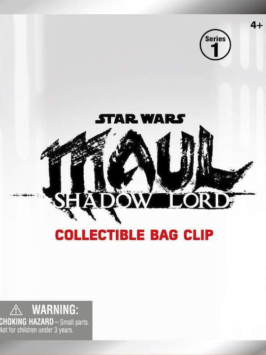 Star Wars Maul Shadow Lord 3D Ключодържатели с щипка за чанта, Серия 1, Дисплей Сет от 24 Бройки