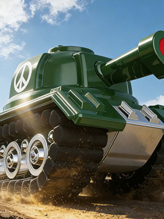 Chocli Метален Ключодържател Metal Keyring Tank Army Love Collection