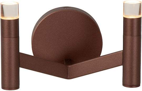 Lucide 21251-02-96 Wellington Wall Light Brown Coffee 2700 K