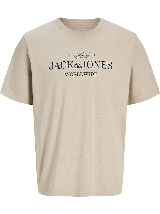 Jack & Jones T-shirt Feather Gray Biege