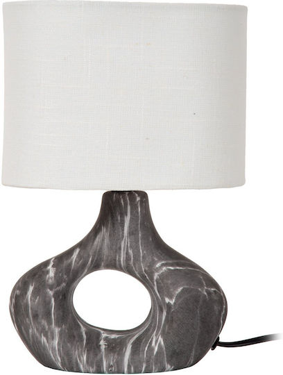 Lucide Lightning Table Lamp with Black Shade and Base