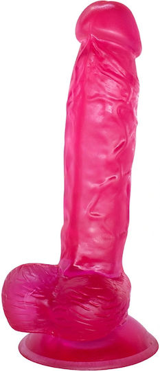 Guilty Toys Ρεαλιστικό Dildo με Βεντούζα Ροζ