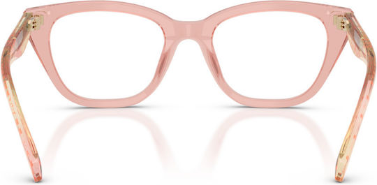 Hc6289u 5943 Transparente Pfirsichfarbene Brillen 50