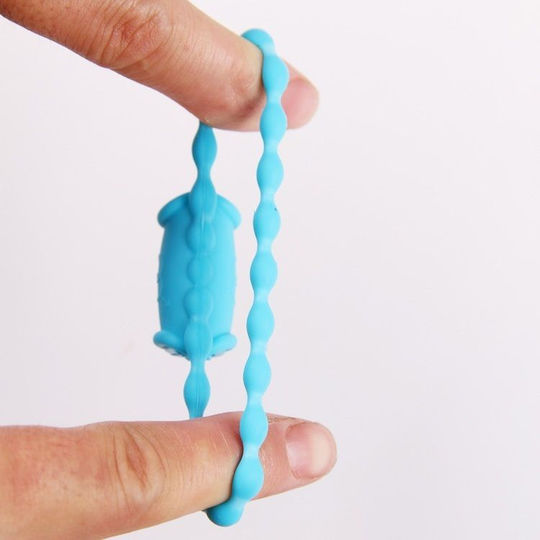 Inel Penian Vibrant Beaded Ring Albastru Mokko Toys
