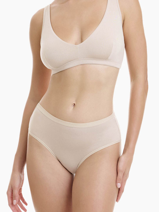 Ψηλόμεσα Γυναικεία Slip 2Pack Μαυρο