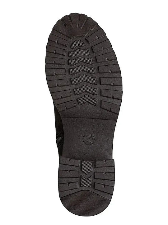 Δερμάτινα Γυναικεία Μποτάκια Mocca