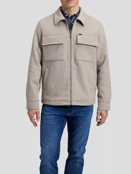 Lee Jacke Warm Gray Heather
