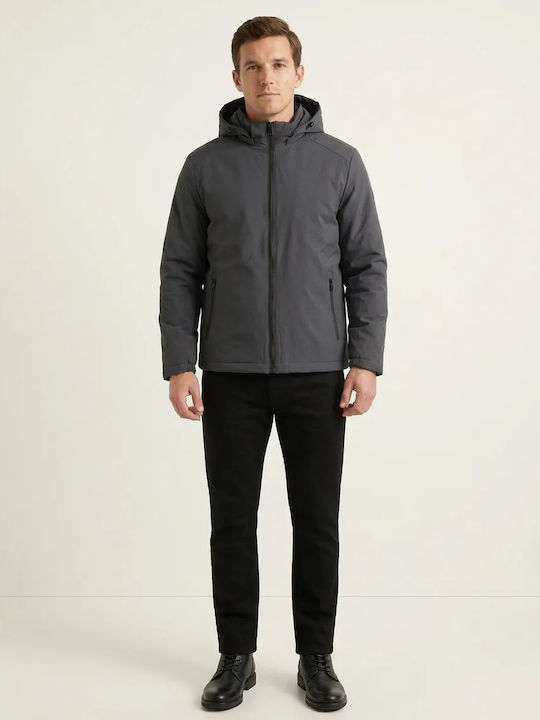 Dunkelgraue Jacke