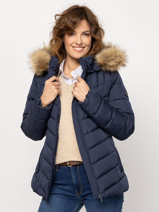 Narlaw Women's Winter Jacket Blue