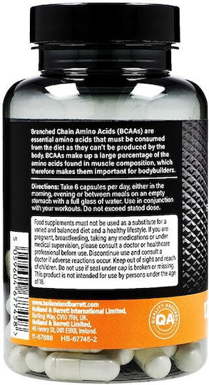 Precision Engineered Bcaa 1800mg 120 Κάψουλες