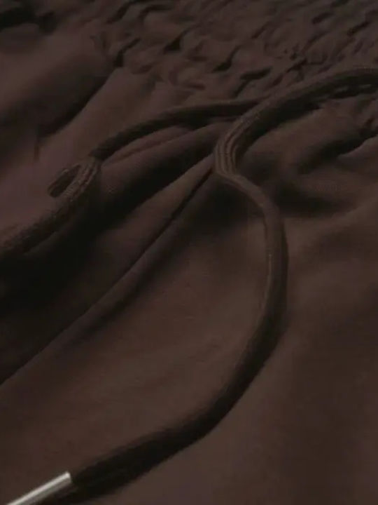 Kids Sweatpants Set With Jacket Dark Chocolate