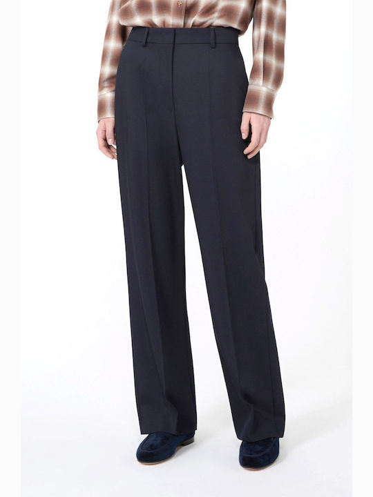 Damen-Chinohose Dunkelblau