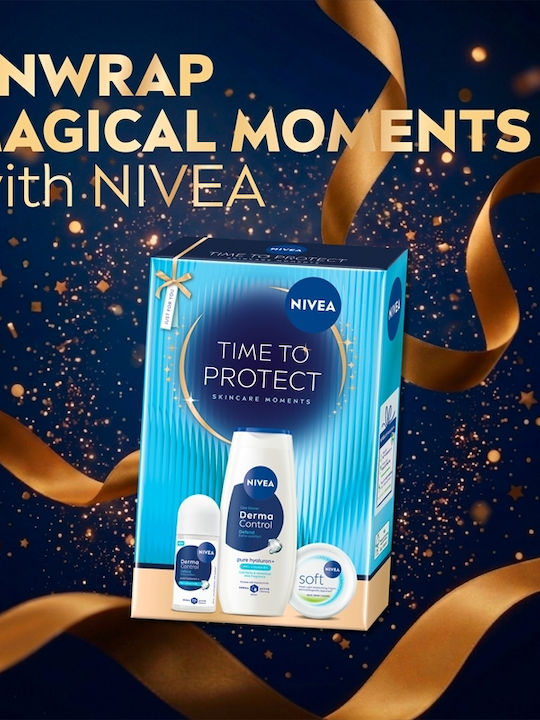 Nivea Time to Protect Skin Care Set for Moisturizing & Body Cleansing 3 Pieces Nivea Time to Protect Skin Care Set for Moisturizing & Body Cleansing 3 Pieces