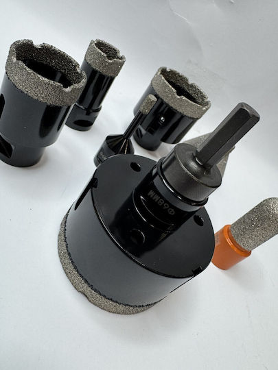 Hegi Dry Cutting Core Drill Hole Saw Set