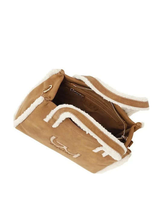 Knitted Women's Shopper Bag Tan