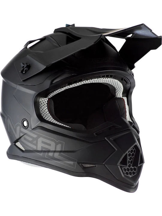 2SRS Flat V.23 Black Matt Κράνος Μηχανής Motocross ECE 22.06 1450gr
