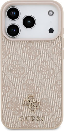 Калъф за iPhone 18 Pro/iPhone 17 Pro – Guess Hardcase 4G Small Classic Magsafe – Розов