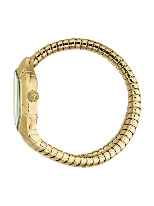 Women's Watch 22.5mm Battery-Powered with Gold Stainless Steel Bracelet