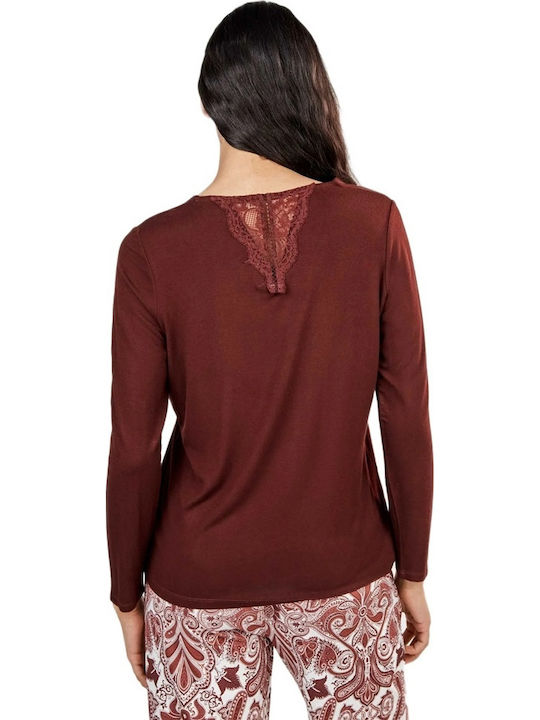 Gisela Winter Women's Pyjama Set Red