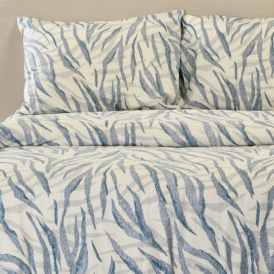 Melinen Single Set 3 Pieces 170x270 cm Crystal Blue Melinen Single Set 3 Pieces 170x270 cm Crystal Blue