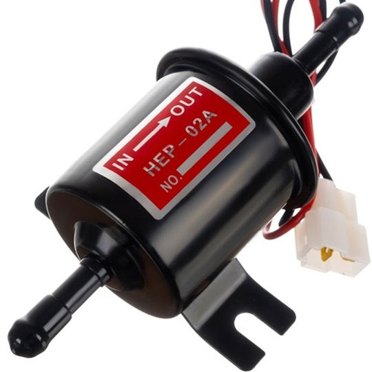 12 V Black Electric Fuel Pump