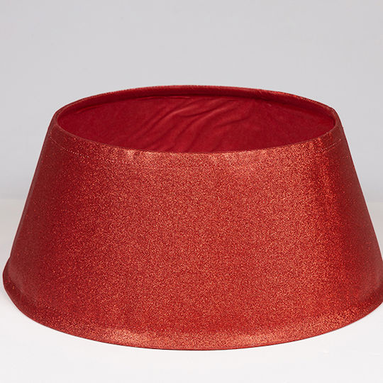 Red Christmas Tree Skirt H25xD65cm Set of 42 Pieces