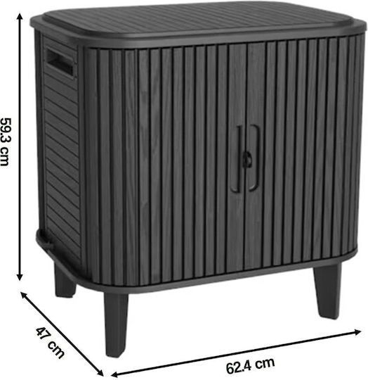 Double-Door Polypropylene 62.4x62.4x59.3 cm Double-Door Polypropylene 62.4x62.4x59.3 cm