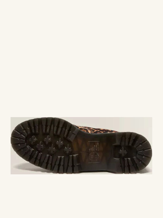 Lowell Leather Women's Oxfords in Brown