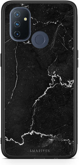 Smartfits Задна корица Пластмаса / Силикон Черен (OnePlus Nord N100) A00_SM1-ON-NORDN100_MARBLEBLACK_RO1